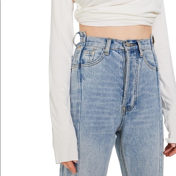 Yuyu Active you are a peach straight jeans - Picture 3 of 4